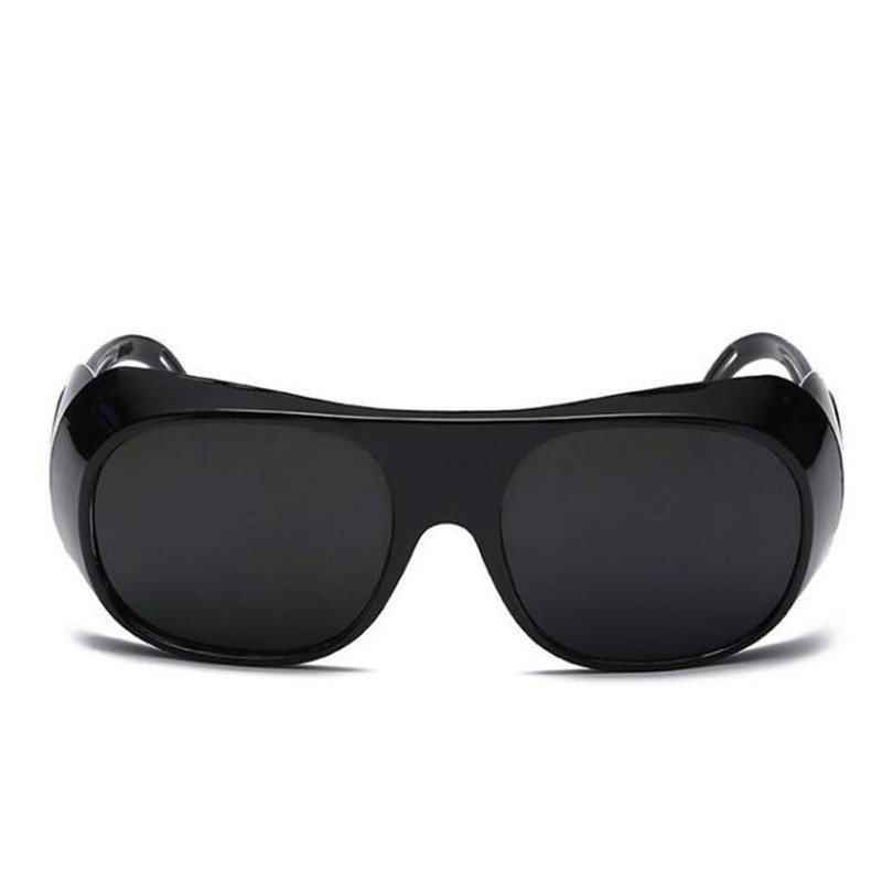 Milageto Welding Welder Goggles Torching Brazing Glasses Windproof, Gray