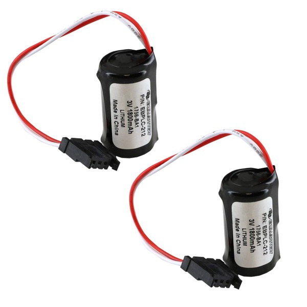 2x PLC 3V 1800mAh Energy+ Replacement Battery for Energy+ B9670AB