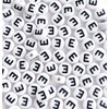 Bxwoum 100PCS Letter Beads 4X7mm Acrylic Alphabet Beads for Jewelry