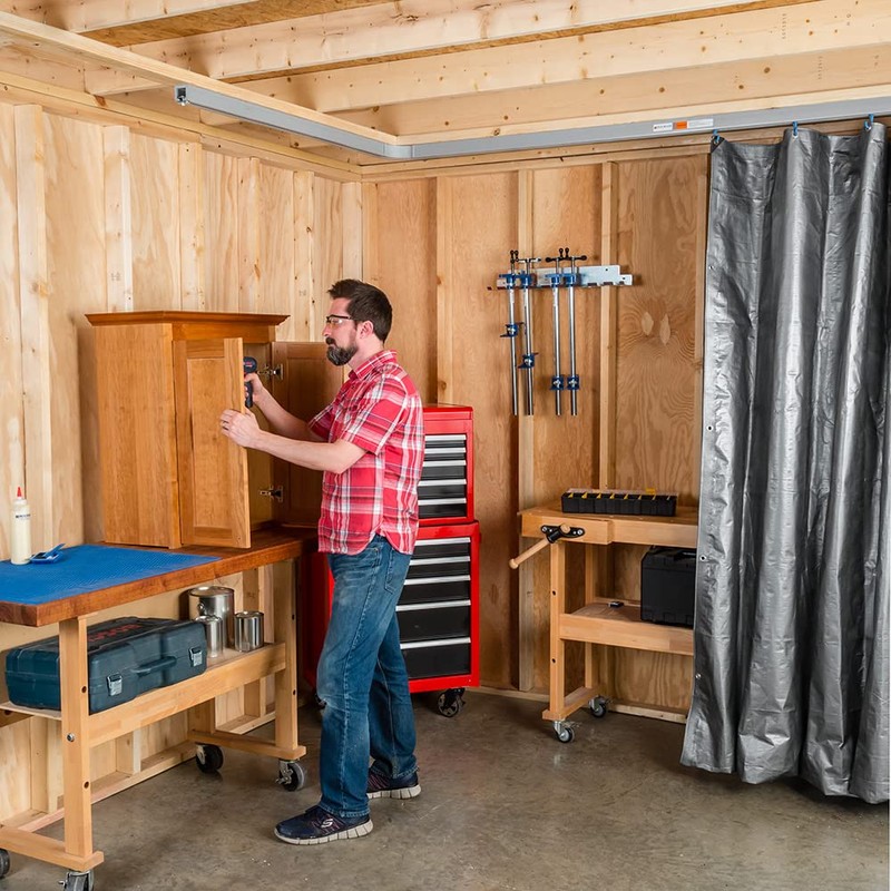 90 deg. Curve for Rockler Ceiling Track System