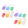 WHAMVOX Portable Paper Soap Sheets Travel Hand Soap Strips with