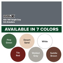 INSL-X Sure Step Acrylic Anti-Slip Paint, Knight Gray, 1 Gallon (Pack of 1)