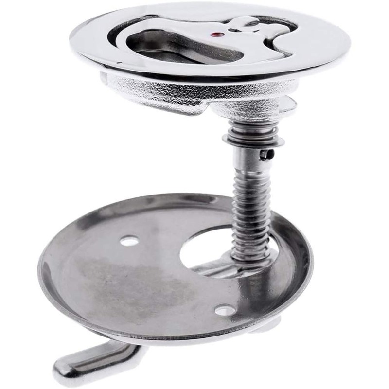 POFET 52mm Boat 316 Stainless Steel Flush Mount Pull Hatch