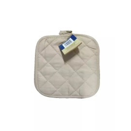 Unbranded (2) Pot Holders Holder  Grey, Black, Red, or Taupe~NEW (USA SELLER) - tan