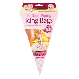 151 Products Dual Icing Piping Bags Pack 10