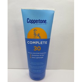 COPPERTONE SUNSCREEN LOTION SPF 30 7 OZ DETAILS (LOT OF 5)