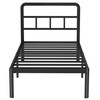Yicensen 14 Inch Twin XL Bed Frame with Headboard, Heavy