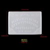 Molde De Resina De Silicona Ouija Para Rectángulo