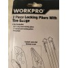 Workpro NEW Workpro 3 piece set locking pliers("vise grips")6.5" and