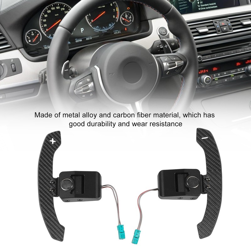 Steering Wheel Shift Blade Clear Marks Easy Operation Magnetic Carbon