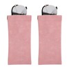 Grevosea 2 Pack Glasses Case, Soft Sunglass Case Portable Squeeze