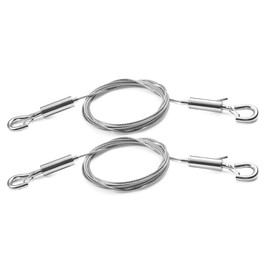 SIDENUO Heavy Duty Picture Hanging Wire Kit Supports 66 lbs-2 Pack Picture Frame Hanging Kit with Adjustable Hooks and 1.5m x1.5mm Stainless Steel Wire Rope for Hanging Artwork,Mirrors,and Paintings