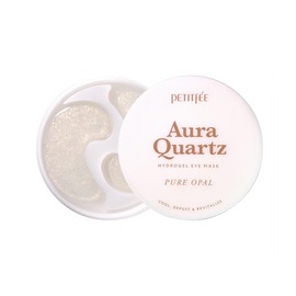 PETITFEE [PETITFEE]Aura Quartz Hydrogel Eye Mask Pure Opal (40 pcs, 20 pairs)