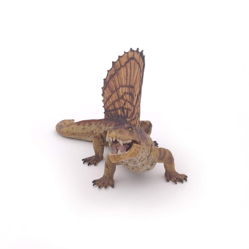 Papo 55033 Dimetrodon DIE Dinosaurier Figur, Mehrfarben