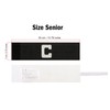 WISEPLAYERFC Football Captain's Armband - 2 Captain's Bands in White