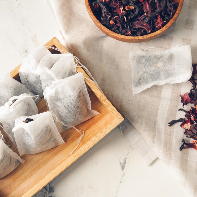 sourcing map 100 Pcs Disposable Tea Bags for Loose Leaf