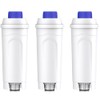 WULAR Filtros de Agua de Repuesto para Cafeteras DeLonghi DLS