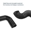 POWERTEC Black 70128 4-Inch Flexible Dust Collection Hose, 4 Inch