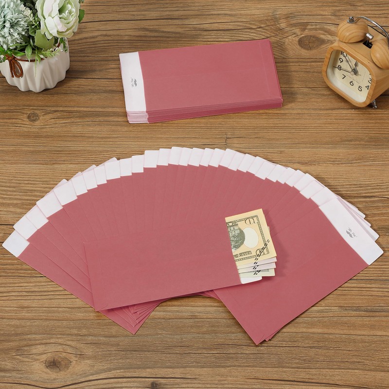 Mr. Pen- Money Envelopes for Cash, 100 Pack, 6.5" x