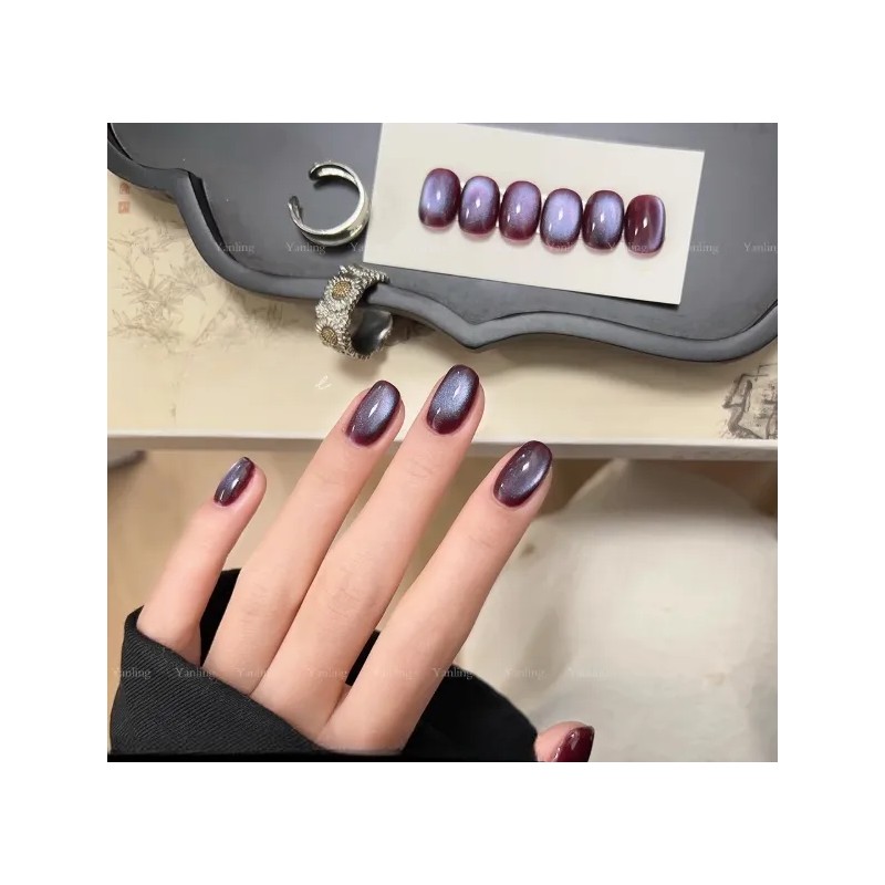 Esmaltes Uñas Gel Efecto Ojo Gato 12 Ml+ Iman, 5