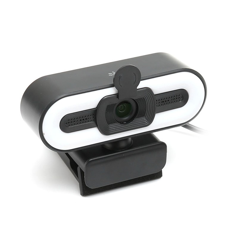 Webcam USB2.0 1080P HD 30FPS High Resolution LED Light PC