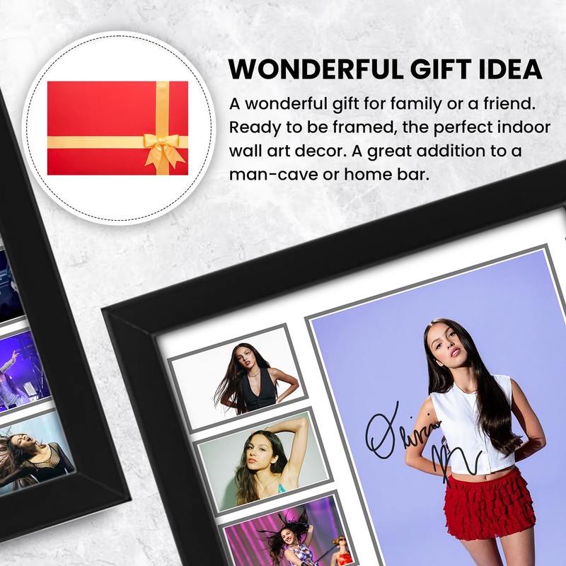 Olivia Rodrigo Signed Poster Print- Limited Edition Autograph Fan Gift