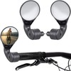 Sprintech Compact Adustable Rear-View Bicycle Mirror - P016 (Black, E-Bike)