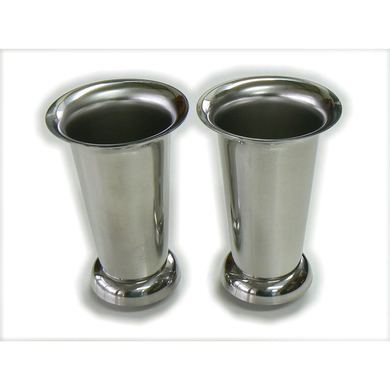 Stainless Steel Flower Tube for Grave Petals Screw Down (Small)