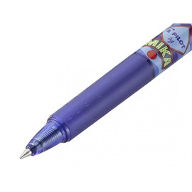 Pilot 4902505547669 Size 12 Mika Frixion Clicker Erasable Retractable Rollerball Pen - Blue (Pack of 12)