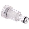 Clear Plastic Pressure Washer Inlet Filter 3/4" Garden Hose Hozelock