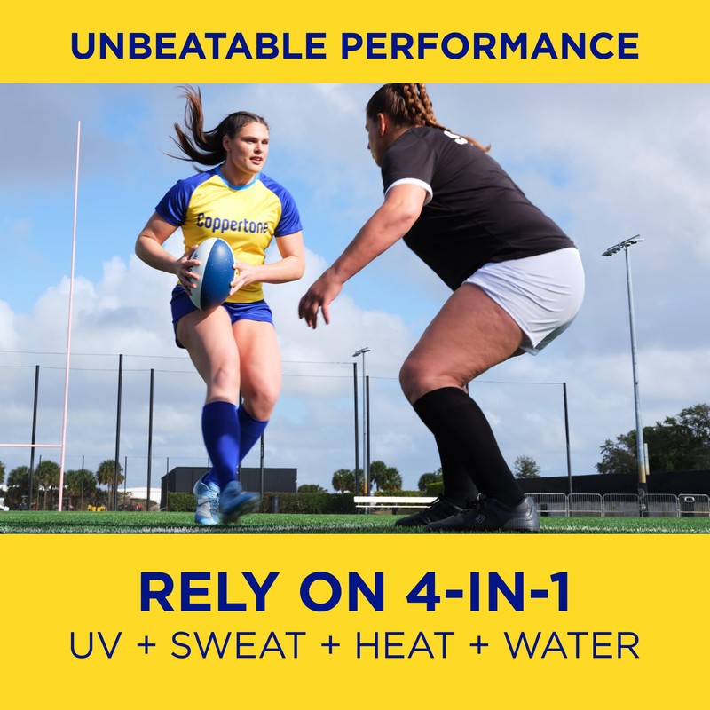 Coppertone Coppertone SPORT Sunscreen SPF 50 Lotion, Water Resistant ,