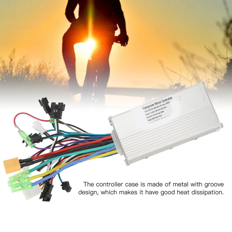 36V 48V 500W 28A Sine Wave 3 Mode Brushless Controller