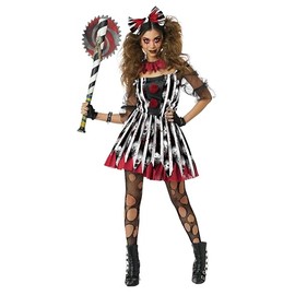 California Costumes, Women's Savage Clown, Size XL