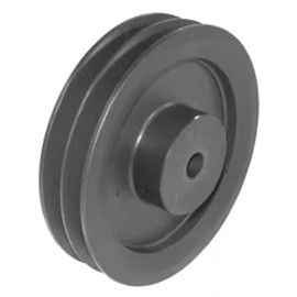 cyclingcolors 1 x V-belt pulley 2 grooves A or SPA outer diameter 68.50 mm pitch diameter 63 mm cast iron construction machinery forestry agricultural mechanical engineering