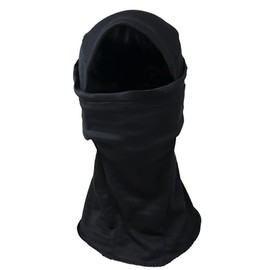 M MCGUIRE GEAR Grid Fleece Balaclava, Full Face Ski Mask, Neck Gaiter, Motorcycle Gear, Hiking & Sun Protection Face Mask (Black)