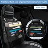 BOHEMIABY Front Seat Car Organizer, Adjustable Passenger Back Seat Organizer,