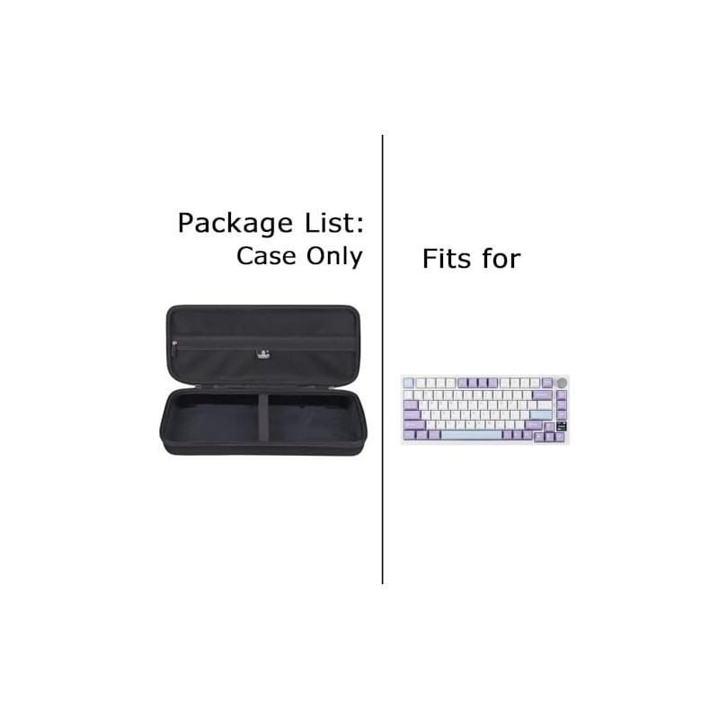Hard Storage Case for EPOMAKER Ajazz AK820 Pro 75% Wireless