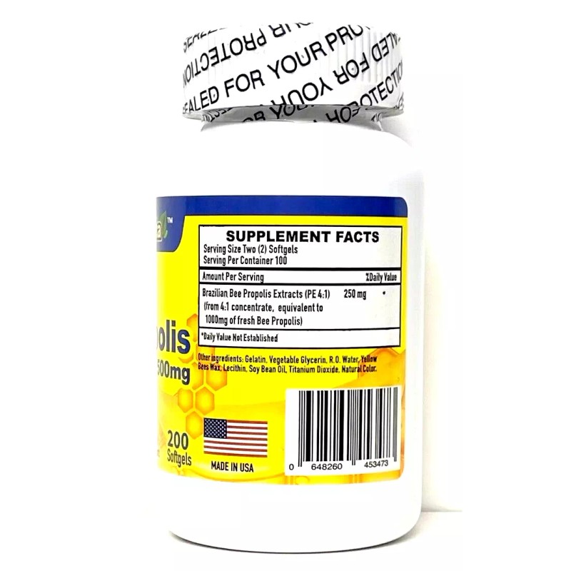 Ameri-Vita 1 of Bee Propolis 100% Pure Bee Propolis 500