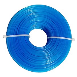 ASOENTIWOX Strimmer Wire 1.6mm x 100m, Strimmer Line for Garden Grass Strimmer Electric Trimmers, Blue Round Nylon Strimmer Spool