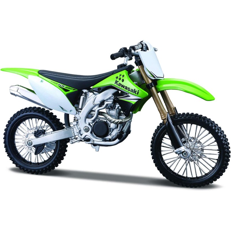 Maisto 1: 12 Al Kawasaki KX 450F (los colores pueden