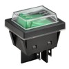 Heschen High Current Rocker Switch, 30A 250VAC, ON-OFF 2 Position,