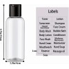 Dnsen 5 Pack 3.4 oz Travel Bottles for Toiletries TSA