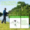 Pond Rake Aquatic Weed Rake,Detachable Float Lake Rakes,Aluminum Landscape Rake