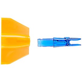 Easton Super 3D Nocks Dozen Bag, Blue