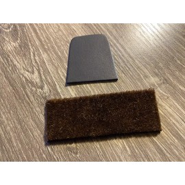 CIR-CUT ARCHERY XL Super Hair & Leather - PREMIUM ARCHERY RUG Bear Style Adhesive ARROW REST New - BROWN