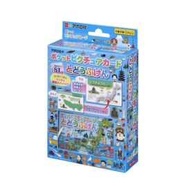 Epoch 【Pocket Picture Card】 Todoufu-ken 08-307 with Ring & Clear Cover, for Ages 3 and Up, Toy