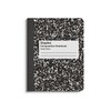 STAPLES Composition Notebook, 7.5" x 9.75", Graph Ruled, 80 Sheets,