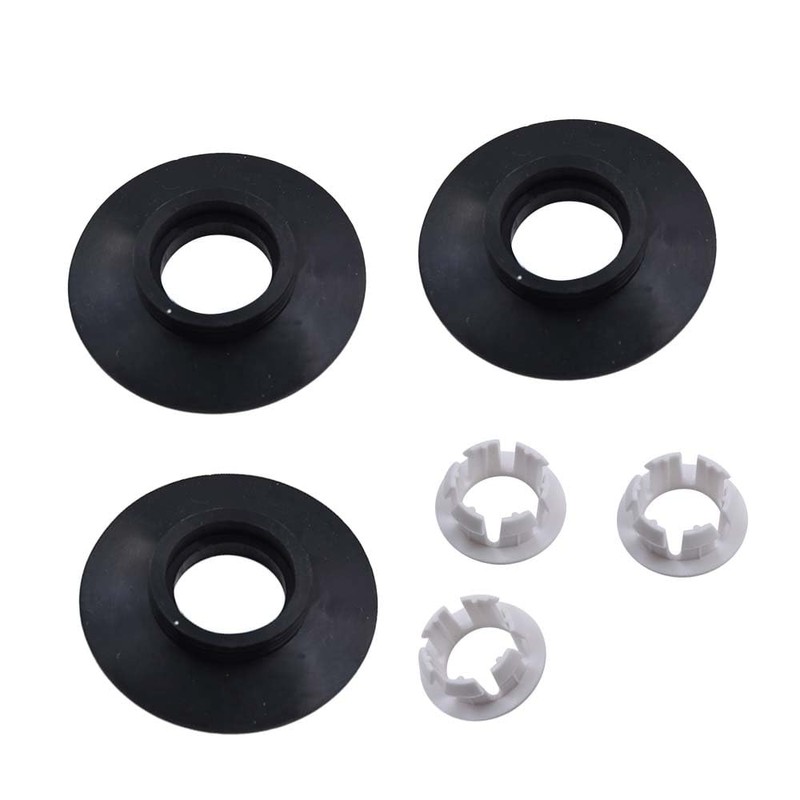 3 Pcs Replacement Flush Valve Seal & Clip Compatible with