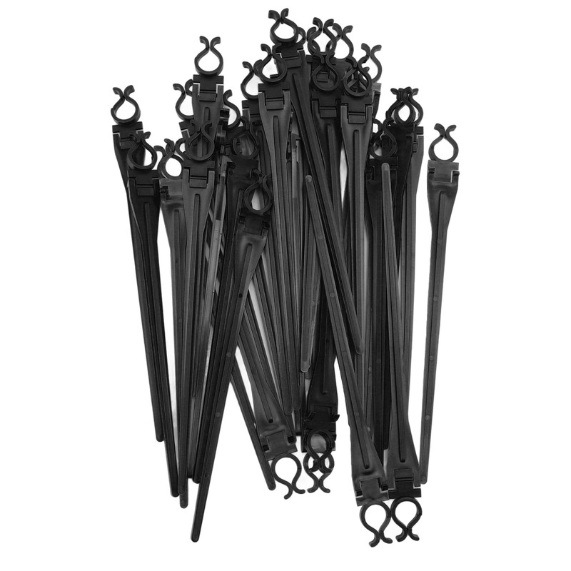 50pcs Christmas Light Yard Stakes Universal 9inch Tall Ground Lights