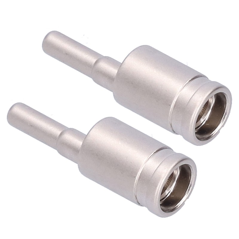 2pcs 4GA Wire Reducer Terminal Connector Pure Copper Nickel Plated